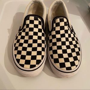 Checkered Slip-on Vans
